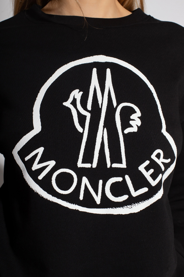 Moncler big discount logo sweater